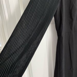 JCrew Pleated-sleeve A-lime dress